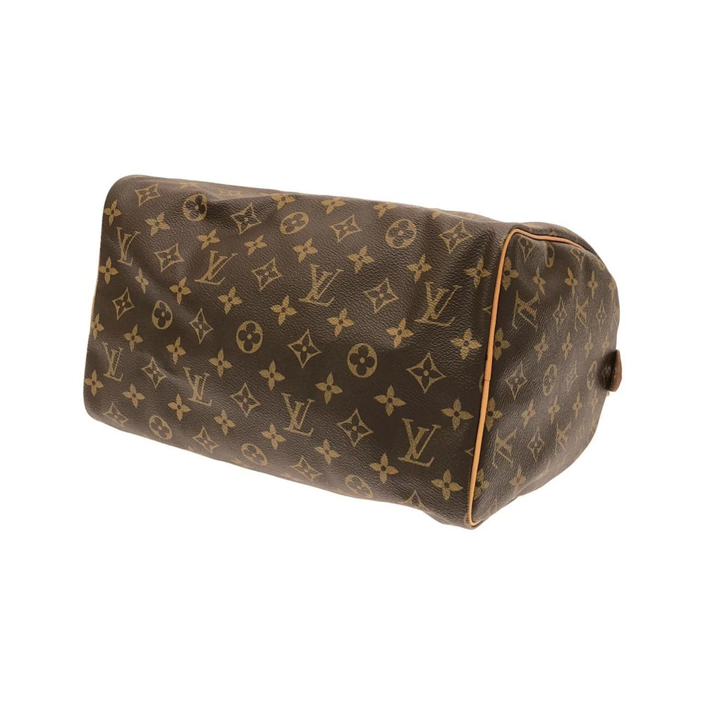 LOUIS VUITTON Brown Monogram Speedy 30 Boston Bag - Picture 2 of 7